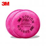 3M XA010015635 2091CN P100顆粒物濾棉（2片/包，50包/箱）