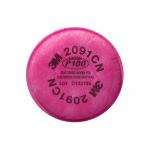 3M XA010015635 2091CN P100顆粒物濾棉（2片/包，50包/箱）