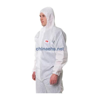 3M 4545白色帶帽連體防護(hù)服（Type5&6類(lèi)防護(hù)）原4650A