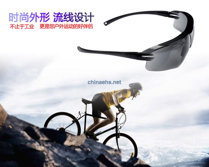 3M 10435 中國款流線型防護(hù)眼鏡（灰色鏡片，防霧）